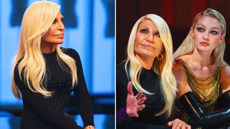 donatella versace facebook official|donatella versace face what happened.